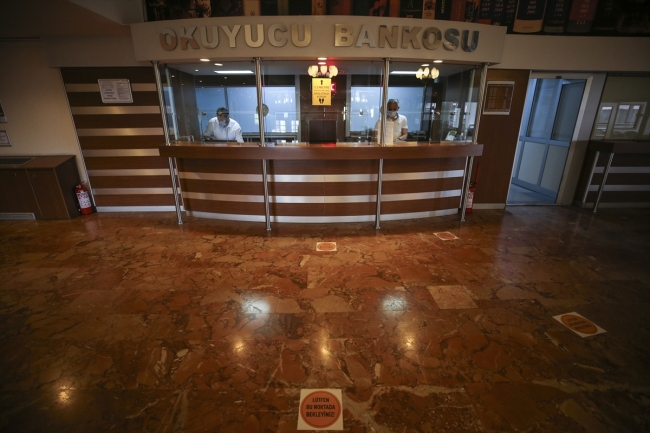 Milli Kütüphane kapılarını okuyucuya açtı